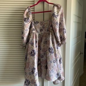 Baby doll mini dress